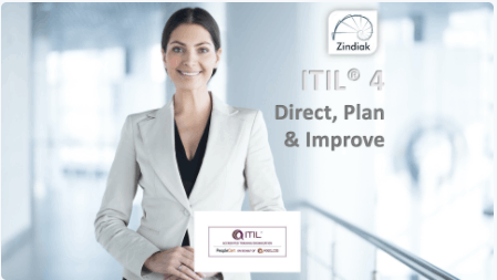ITIL® 4 Strategist: Direct, Plan and Improve (Online Training and Exam)