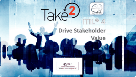 ITIL® 4 Specialist: Drive Stakeholder Value (Online Training, Exam and Take2 Resit)